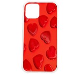 Valentine Day Heart Pattern  iPhone 12 Pro max TPU UV Print Case Front