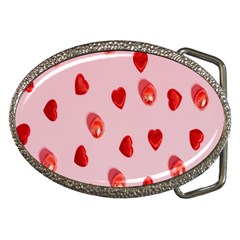 Valentine Day Heart Pattern Belt Buckles by artworkshop