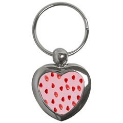 Valentine Day Heart Pattern Key Chain (heart) by artworkshop