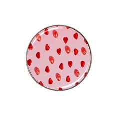 Valentine Day Heart Pattern Hat Clip Ball Marker by artworkshop