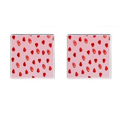 Valentine Day Heart Pattern Cufflinks (square)