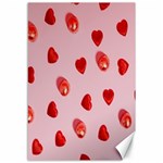 Valentine Day Heart Pattern Canvas 12  x 18  11.88 x17.36  Canvas - 1