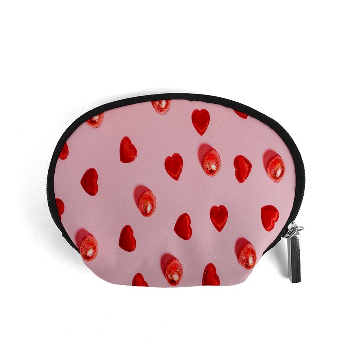 Valentine Day Heart Pattern Accessory Pouch (Small)