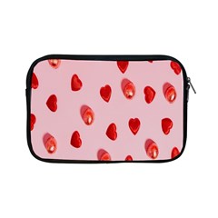 Valentine Day Heart Pattern Apple Ipad Mini Zipper Cases by artworkshop