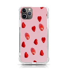 Valentine Day Heart Pattern Iphone 11 Pro 5 8 Inch Tpu Uv Print Case by artworkshop