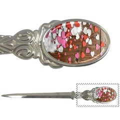 Valentine Day Heart Wallpaper Letter Opener by artworkshop