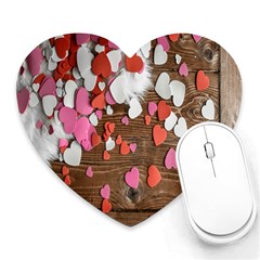 Valentine Day Heart Wallpaper Heart Mousepad by artworkshop