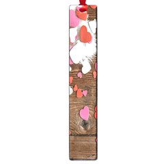 Valentine Day Heart Wallpaper Large Book Marks by artworkshop