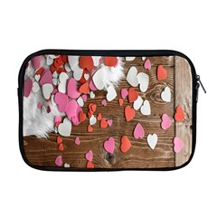 Valentine Day Heart Wallpaper Apple Macbook Pro 17  Zipper Case by artworkshop