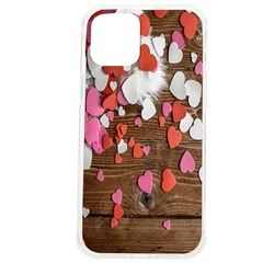 Valentine Day Heart Wallpaper Iphone 12 Pro Max Tpu Uv Print Case by artworkshop