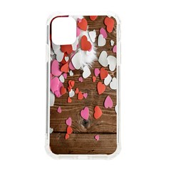 Valentine Day Heart Wallpaper Iphone 11 Tpu Uv Print Case by artworkshop