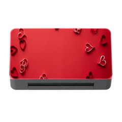 Valentine Day Logo Heart Ribbon Memory Card Reader With Cf by artworkshop