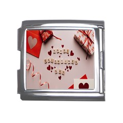 Valentine Gift Box Mega Link Italian Charm (18mm) by artworkshop