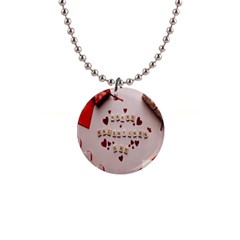 Valentine Gift Box 1  Button Necklace by artworkshop