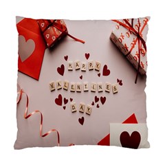 Valentine Gift Box Standard Cushion Case (two Sides) by artworkshop