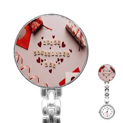 Valentine Gift Box Stainless Steel Nurses Watch by artworkshop