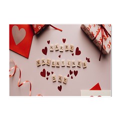 Valentine Gift Box Crystal Sticker (a4)