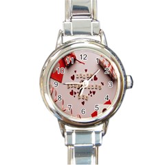 Valentine Gift Box Round Italian Charm Watch by artworkshop