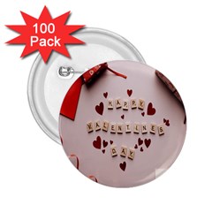 Valentine Gift Box 2 25  Buttons (100 Pack)  by artworkshop