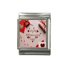 Valentine Gift Box Italian Charm (13mm)