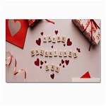 Valentine Gift Box Postcard 4 x 6  (Pkg of 10) Front