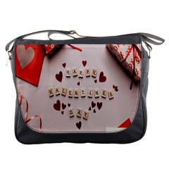 Valentine Gift Box Messenger Bag by artworkshop