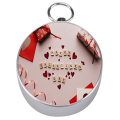 Valentine Gift Box Silver Compasses