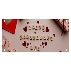 Valentine Gift Box Banner And Sign 6  X 3 