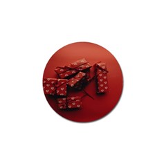 Valentines Gift Golf Ball Marker by artworkshop