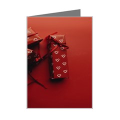 Valentines Gift Mini Greeting Card by artworkshop