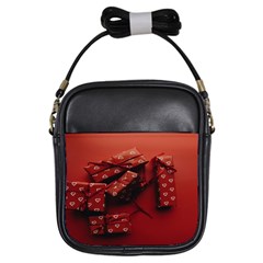 Valentines Gift Girls Sling Bag by artworkshop