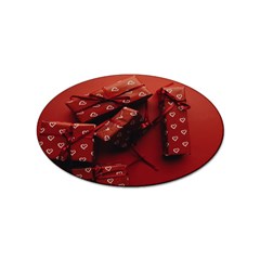 Valentines Gift Sticker (oval) by artworkshop