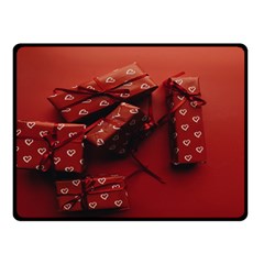 Valentines Gift Fleece Blanket (small)