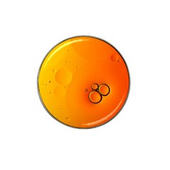 Wallpaper Liquid Bubbles Macro Orange Bright Hat Clip Ball Marker (10 Pack) by artworkshop