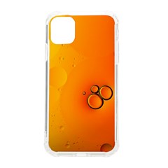 Wallpaper Liquid Bubbles Macro Orange Bright Iphone 11 Tpu Uv Print Case