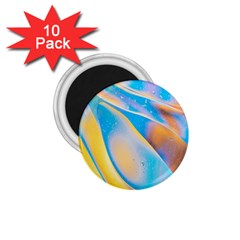 Water And Sunflower Oil 1 75  Magnets (10 Pack)  by artworkshop