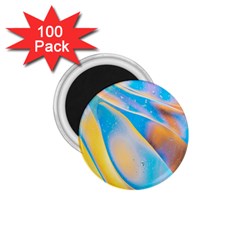 Water And Sunflower Oil 1 75  Magnets (100 Pack)  by artworkshop