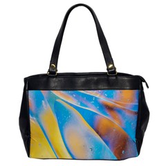 Water And Sunflower Oil Oversize Office Handbag by artworkshop