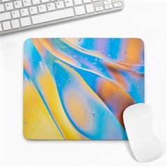 Water And Sunflower Oil Large Mousepad by artworkshop