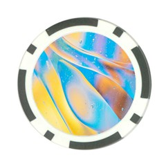 Water And Sunflower Oil Poker Chip Card Guard (10 Pack) by artworkshop