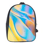 Water And Sunflower Oil School Bag (Large) Front