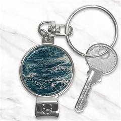 Water Sea Nail Clippers Key Chain by artworkshop