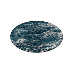 Water Sea Sticker (oval) by artworkshop