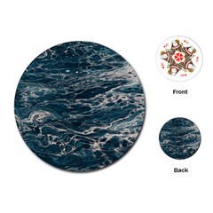 Water Sea Playing Cards Single Design (round) by artworkshop