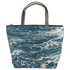 Water Sea Bucket Bag by artworkshop