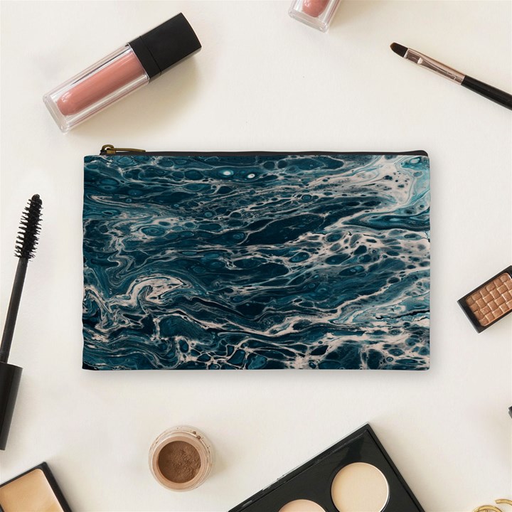 Water Sea Cosmetic Bag (Medium)