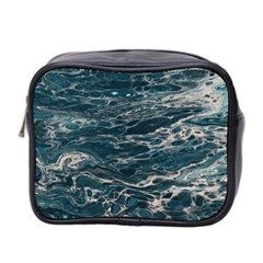 Water Sea Mini Toiletries Bag (two Sides) by artworkshop