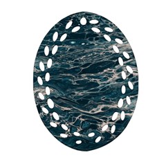 Water Sea Ornament (oval Filigree) by artworkshop