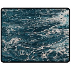 Water Sea Fleece Blanket (medium) by artworkshop