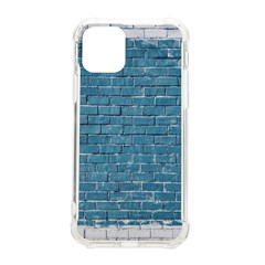 White And Blue Brick Wall Iphone 11 Pro 5 8 Inch Tpu Uv Print Case by artworkshop